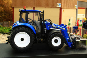 UH4274 Universal Hobbies New Holland T5.115 4wd Tractor with 740TL front loader with grab