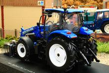 Load image into Gallery viewer, UH4956 Universal Hobbies New Holland T6.145 4wd Tractor with 740TL front loader with grab