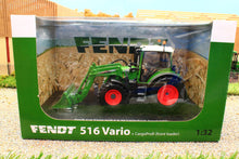 Load image into Gallery viewer, UH4981 Universal Hobbies Fendt 516 Vario 4WD Tractor with Front Loader