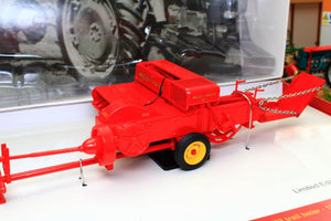 UH5238 UNIVERSAL HOBBIES MF 35 DELUX TRACTOR WITH MASSEY HARRIS NO3 BALER BOXED SET LTD EDITION