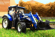 Load image into Gallery viewer, Uh5320 Universal Hobbies New Holland T6.175 Blue Power Tractor With Loader Tractors And Machinery