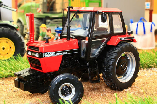 UH6209 UNIVERSAL HOBBIES CASE INTERNATIONAL 1494 2WD RED BLACK TRACTOR