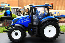 Load image into Gallery viewer, UH6222 UNIVERSAL HOBBIES NEW HOLLAND T5.130 BLUE POWER TRACTOR WITH HI VIS CAB