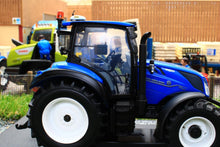 Load image into Gallery viewer, UH6222 UNIVERSAL HOBBIES NEW HOLLAND T5.130 BLUE POWER TRACTOR WITH HI VIS CAB