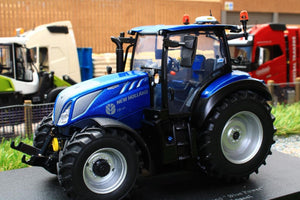 UH6223 UNIVERSAL HOBBIES NEW HOLLAND T5.140 BLUE POWER TRACTOR WITH HI VIS CAB