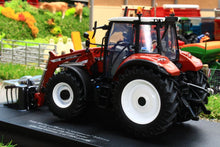 Load image into Gallery viewer, UH6235 UNIVERSAL HOBBIES NEW HOLLAND T5.120 CENTENARIO 4WD TRACTOR IN TERRACOTTA WITH TERRACOTTA 740TL FRONT LOADER WITH GRAB