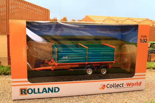 UH6306 UNIVERSAL HOBBIES ROLLAND 2-AXLE 10T TIPPING TRAILER LIMITED EDITION 1000pcs WORLDWIDE