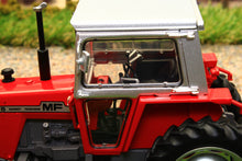 Load image into Gallery viewer, UH6312 Universal Hobbies Massey Ferguson 575 2WD Tractor with Red &amp; Silver Cab Limited Edition