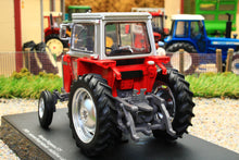 Load image into Gallery viewer, UH6312 Universal Hobbies Massey Ferguson 575 2WD Tractor with Red &amp; Silver Cab Limited Edition