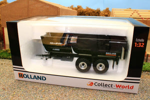 UH6340 UNIVERSAL HOBBIES ROLLAND ROLLSPEED 6835 R-SERIES TIPPING TRAILER IN BLACK LIMITED EDITION 500pcs WORLDWIDE