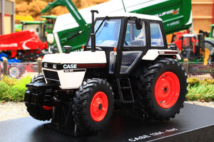 UH6436 Universal Hobbies 1:32 Scale Case IH 1394 4WD Tractor in White and Black