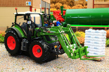 Load image into Gallery viewer, UH6448 Universal Hobbies Fendt 514 Vario Tractor with Front Loader, Agromais Seed Bags &amp; Pallet Ltd Edition