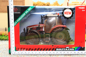 W43316 Weathered Britains Massey Ferguson 6S-180 Tractor