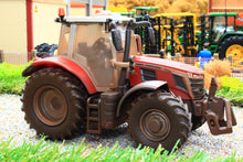 Load image into Gallery viewer, W43316 Weathered Britains Massey Ferguson 6S-180 Tractor