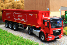 Load image into Gallery viewer, W7657 Wiking Krampe Conveyor Belt Lorry Trailer in Red