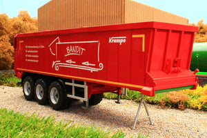 W7657 Wiking Krampe Conveyor Belt Lorry Trailer in Red