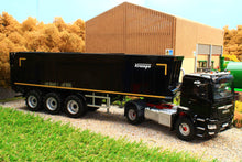 Load image into Gallery viewer, W7659 Wiking Krampe Conveyor Belt Lorry Trailer in Black
