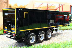 W7659 Wiking Krampe Conveyor Belt Lorry Trailer in Black