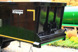 W7659 Wiking Krampe Conveyor Belt Lorry Trailer in Black