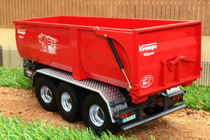 W7826 Wiking Krampe Hook Lift Roll On Off Trailer Tractors And Machinery (1:32 Scale)