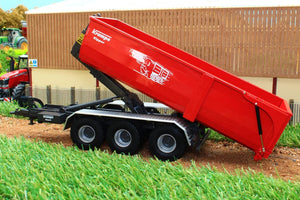 W7826 Wiking Krampe Hook Lift Roll On Off Trailer Tractors And Machinery (1:32 Scale)