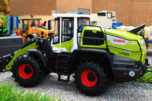 W7833 Wiking Claas Wheeled Loader Torion 1812 With Bucket And Forks Tractors And Machinery (1:32