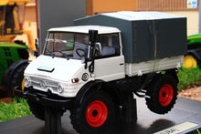 Load image into Gallery viewer, WE1044 Weise Mercedes Benz Unimog 406 (U84) with Canvas Load Bed Cover - front left side view