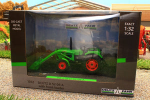 WE1072 WEISE DEUTZ D 52 06 A 4WD TRACTOR WITH FRONT LOADER