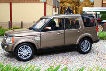 Load image into Gallery viewer, WEL24008BR Welly 1:24 Scale Land Rover Discovery 4 in Brown Metallic