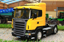 Load image into Gallery viewer, WEL32625Y WELLY SCANIA R470 4X2 LORRY IN YELLOW