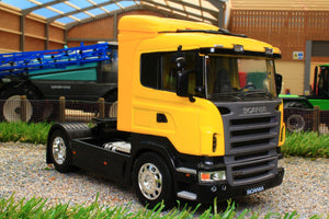 WEL32625Y WELLY SCANIA R470 4X2 LORRY IN YELLOW