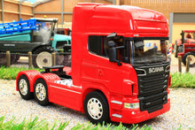 Load image into Gallery viewer, WEL32670LR WELLY 132 SCALE SCANIA R730 V8 6X4 LORRY IN RED