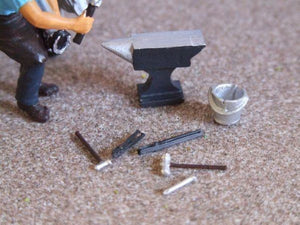 HLT-WM020 Blacksmith's Set - Anvil & Tools