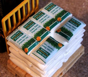 HLT-WM022E Grass Seed - Stack of Sacks