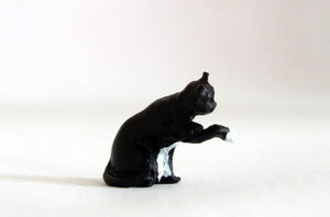 HLT-WMA3 HLT Miniatures Farm Cat with Paw Raised
